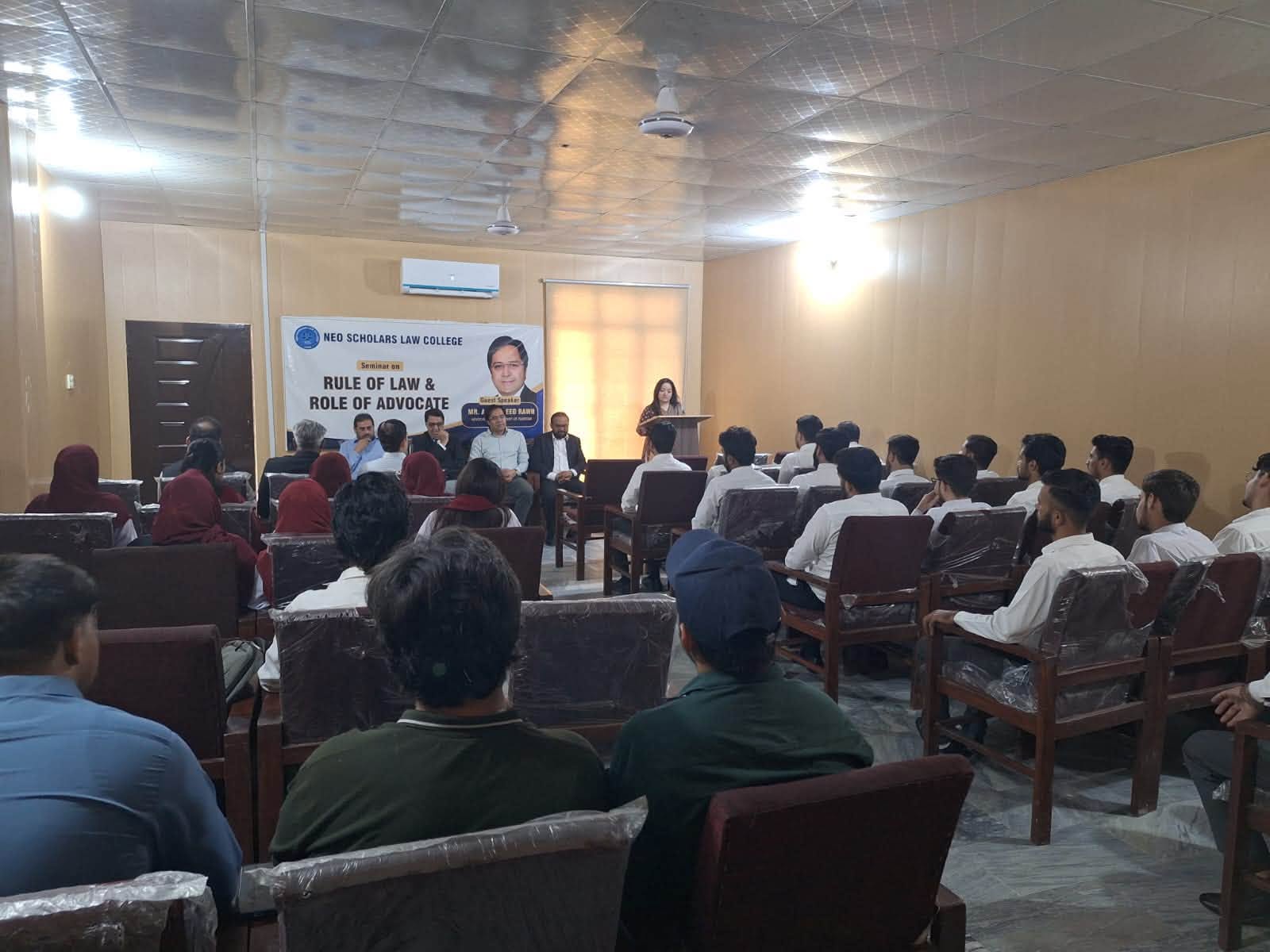 Neo Scholars Law College seminar